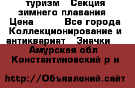 туризм : Секция зимнего плавания › Цена ­ 190 - Все города Коллекционирование и антиквариат » Значки   . Амурская обл.,Константиновский р-н